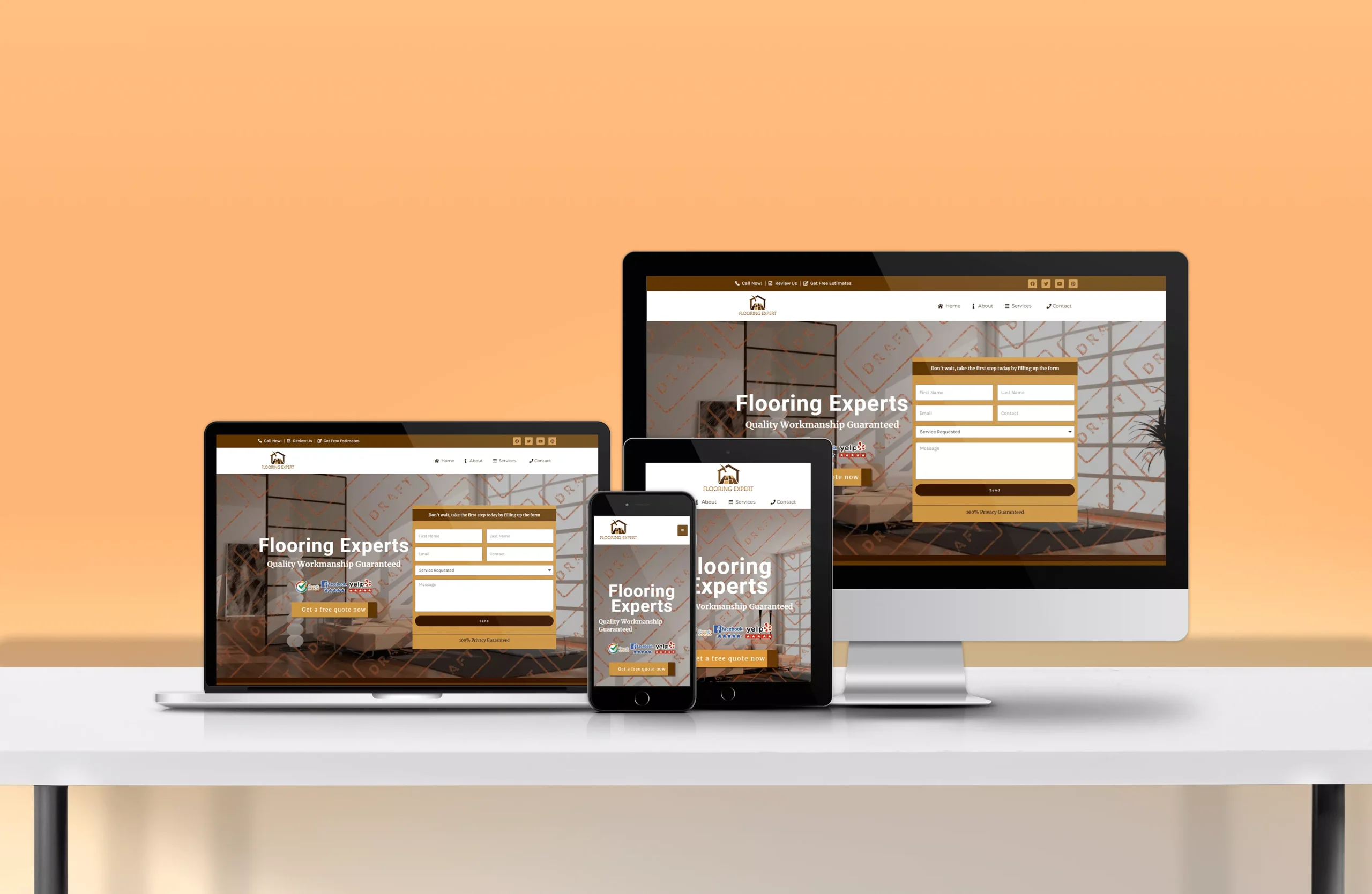 Flooring Expert Mockup